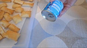 Язычки из слоеного теста.Просто.Быстро.Вкусно!