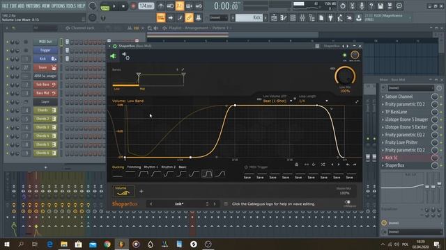 The best offbeat Sidechain with Volumeshaper and MIDI trigger method using FL Stuido смотреть онлайн