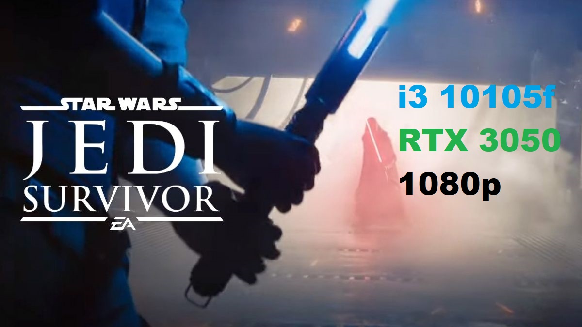 Star Wars Jedi: Survivor [1]  i3 105f + RTX 3050 1080p [ Начало: Корусант ]