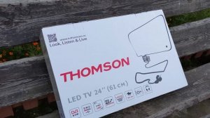 Распаковка — Телевизор Thomson T24RTE1280
