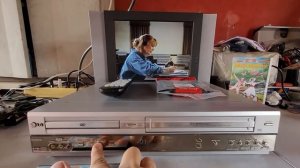 VIDEOREGISTRATORE VHS DVD COMBO LG DVC5930