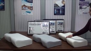 Анатомическая подушка с эффектом памяти "Premium 1 Plus OrtoCorrect"