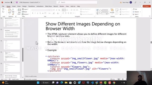 21th HTML TUTORIAL | Creating responsive page with HTML, CSS and Bootstrap