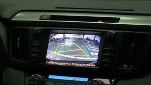 Установленный в Toyota RAV 4 навигационный блок Navitouch