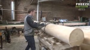 Безумные станки для обработки древесины | Самая крупная деревообрабатывающая фабрика| Лесопильня▶3