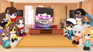 ~Реакция майнкрафтеров на клип Фиксая "Жизнь в розовых очках"~