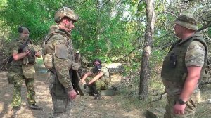В Запорожской области громят националистов бойцы батальона имени Судоплатова