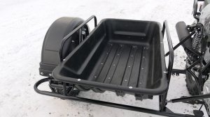 Скаут 3V-200 на больших колесах 12", с боковым прицепом.