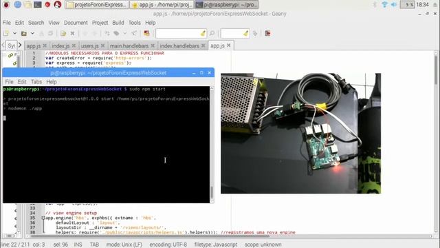Comunicação WEBSOCKET + RASPBERRY(CLIENT) + JSON + JAVA SERVER - PT/BR смотреть онлайн