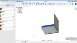 Деменострация возможности Fusion 360 в мебельном производстве