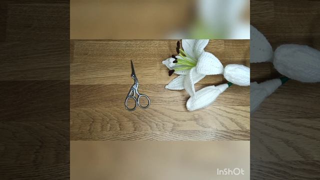 Лилия крючком. Часть 1, Вяжем все детали. смотреть онлайн