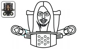 КАК НАРИСОВАТЬ ИИСУС из Скибиди Туалет