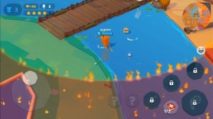 Новые персонажи! Открываем сундуки в игре Зуба! 3 лига Zooba Free For All Battle Game #4