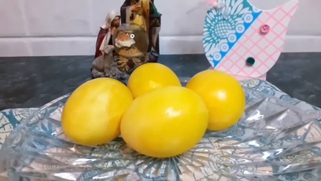 Натуральное окрашивание яиц .2 способа
