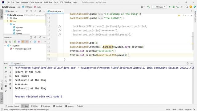 Data Structures - Stack