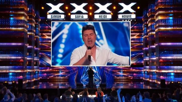 LEAKED! Simon Cowell SINGS On The America's Got Talent Stage! смотреть онлайн