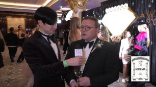 Интервью с журналистом Алексеем Остудиным на Fashion New Year Awards 2022