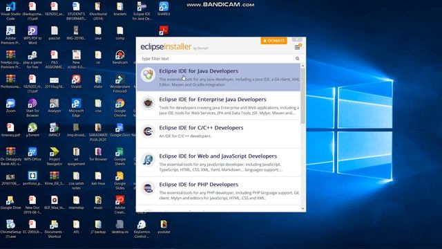 Java for Developer | Eclipse download and installation смотреть онлайн