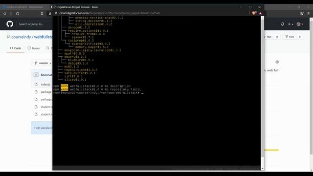 EP25. setting back end to digitalocean | Full Stack Web Development Tutorial Step By Step смотреть онлайн