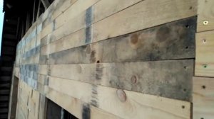 Утепляю дом. Засыпаю опилки с гипсом в каркас. Новости на 21.07.19