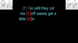 Bartender by Lady Antebellum guitar play along