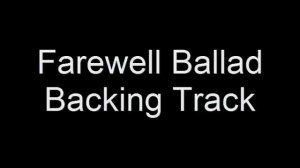 Zakk Wylde - Farewell Ballad Backing Track