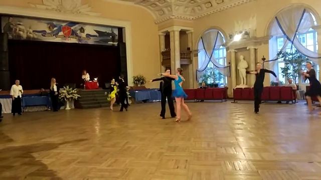 Ча-ча-ча Юниоры-1 Д класс. Латиноамериканская программа. смотреть онлайн