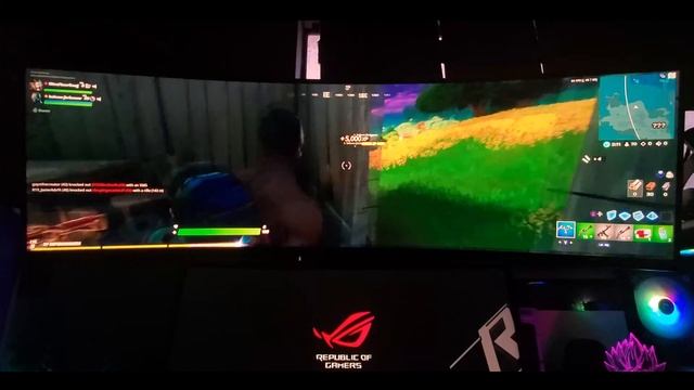 Playing | Fortnite | Super UltraWide CRG9 смотреть онлайн