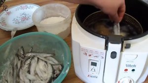 Мойва во фритюре. Простой способ жарки. Готовим с Оксаной Валерьевной.