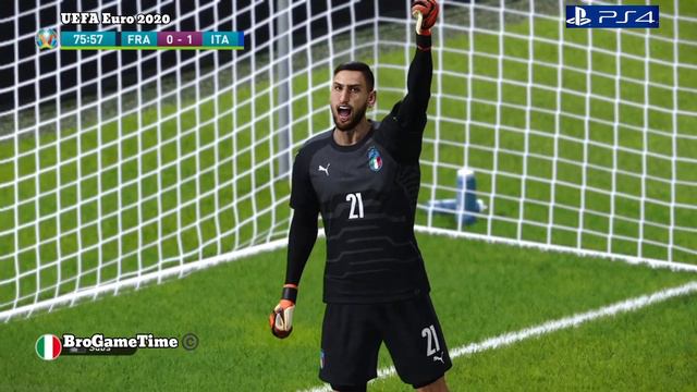 PES 2021 UEFA Euro 2020 Final PS4 смотреть онлайн