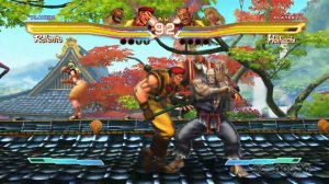 Street Fighter X Tekken: Zangief & Rolento Character Moves Gameplay - TGS 2011 (PS3, Xbox 360, Vita