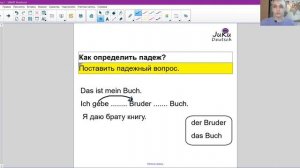 Как определить падеж в немецком языке? Падежи в немецком.