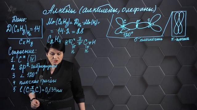 Алкены, их гомологи и изомеры. 1 часть. 10 класс.