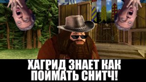 Хагрид знает как поймать снитч! Гарри Поттер и философский камень прохождение игры|СУПЕРГЕН