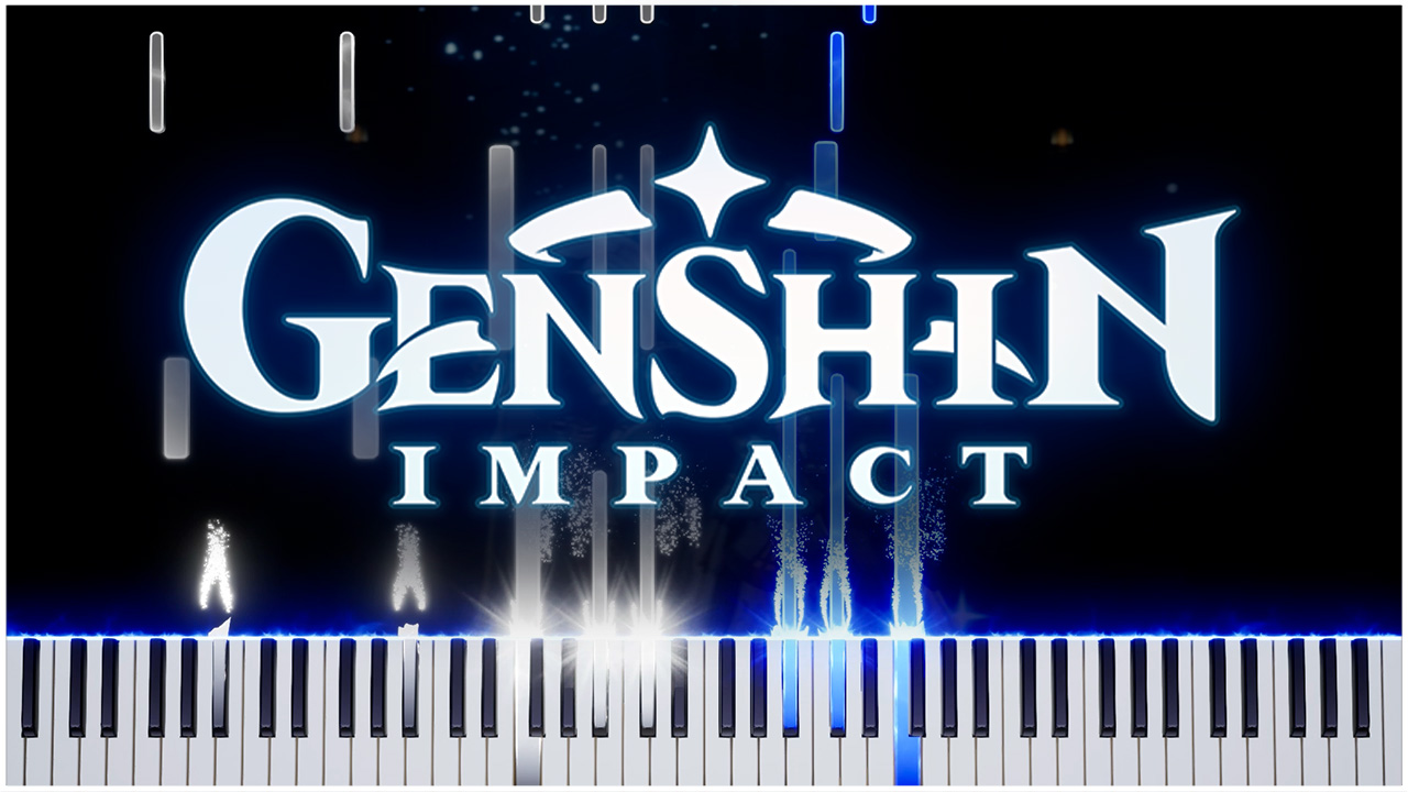 Le Souvenir avec le crepuscule (Genshin Impact) 【 НА ПИАНИНО 】