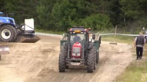 Traktorit vedossa Rantasalmi 2017
