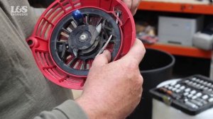 How to Change the Rope in a Recoil Starter on a Honda HRX 426 Lawnmower | L&S Engineers