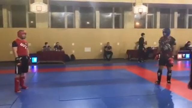 Грачев Роман против BJJшника на Всероссийском турнире по панкратиону
