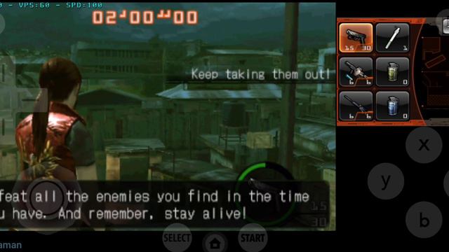 Test Resident Evil The Mercenaries 3D Android +60 FPS CITRA 2023