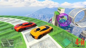 Троллинг гонка с ловушками! Гонки на машинах в GTA 5 Online | MYE