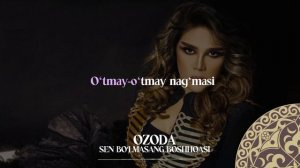 Ozoda Nursaidova - Sen bo'lmasang boshqasi | Milliy Karaoke