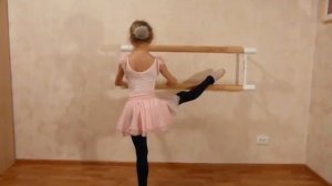 Классическая хореография_ урок 1_Растяжка на станке