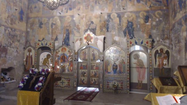 Литургия 14.08.23 Первый Спас смотреть онлайн