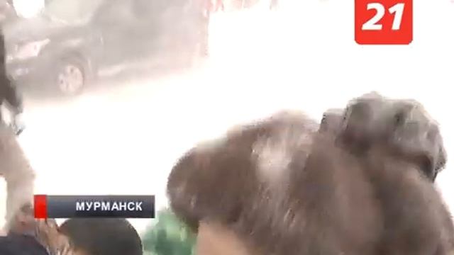 КОНЕЦ ПОЛЯРНОЙ НОЧИ: ВСТРЕЧАЕМ ВОСХОД НА "СОЛНЕЧНОЙ ГОРКЕ" СМИ. ТВ-21. Мурманск.