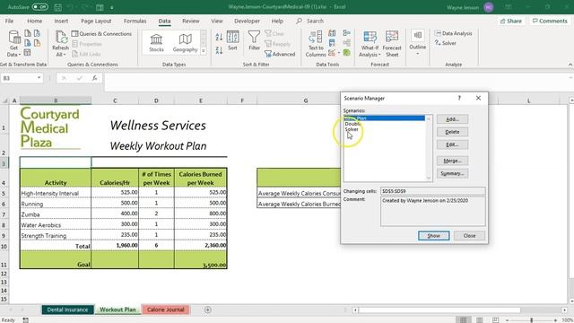 Excel 2019 Chap 9 Guided Project 9-3