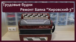 Трудовые будни / Ремонт Баяна "Кировский-3"