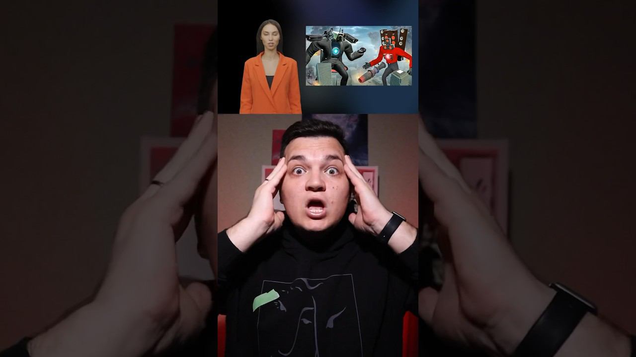 СПИКЕРМЕНА и КАМЕРАМЕНА ПОКАЗЫВАЮТ ПО НОВОСТЯМ! Skibidi toilet #skibiditoilet смотреть онлайн