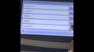 SETTING STATIC IP ADDRESS IN LEXMARK PRINTERS