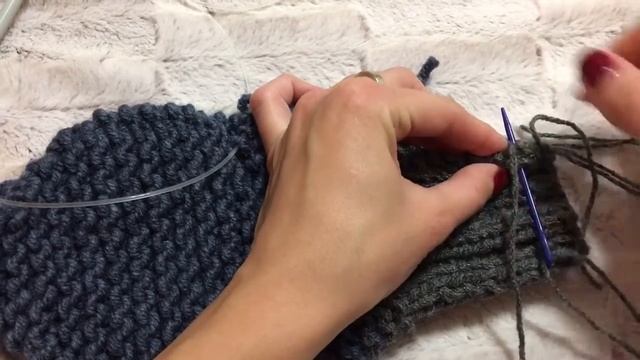 Вяжем варежки спицами видеоурок часть 2 смотреть онлайн
