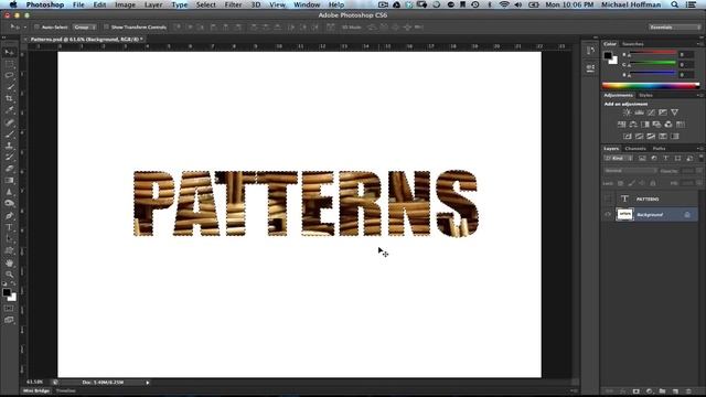 Adjustable Patterns in Photoshop